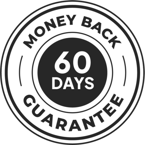 Money back 60 days guarantee